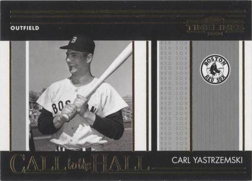 2004 Donruss Timelines - Carl Yastrzemski #CH-8