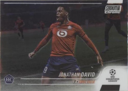 2021-22 Topps Stadium Club Chrome UCL Jonathan David #83