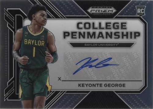 2023 Panini Prizm Draft Picks - Keyonte George #CP-KYG