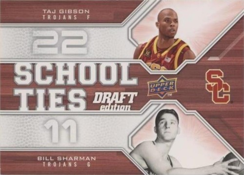 2009-10 Upper Deck Draft Edition - Bill Sharman/Taj Gibson #ST-GS