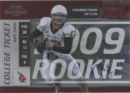 2009 Playoff Contenders Nate Davis #26