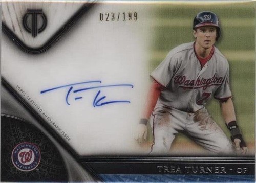 2017 Topps Tribute - Trea Turner #TA-TTU