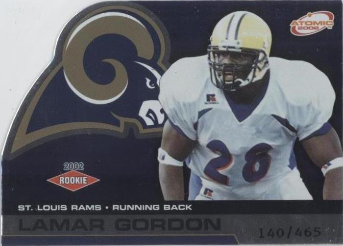 2002 Pacific Atomic Lamar Gordon #112