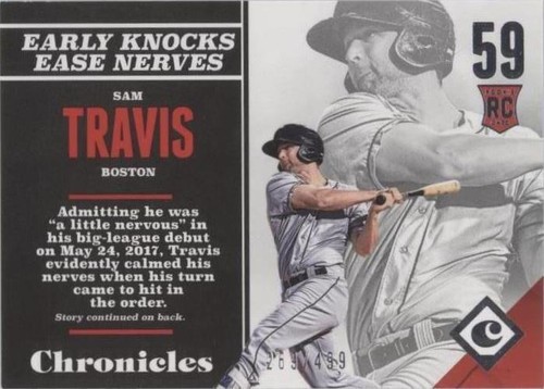 2017 Panini Chronicles - Sam Travis #104