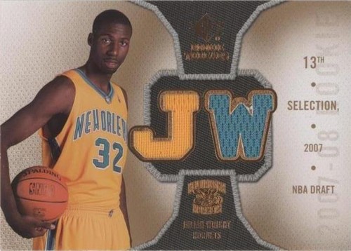 2007-08 SP Rookie Threads - Julian Wright #RT-JW