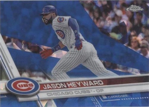 2017 Topps Chrome Sapphire Edition - Jason Heyward #223