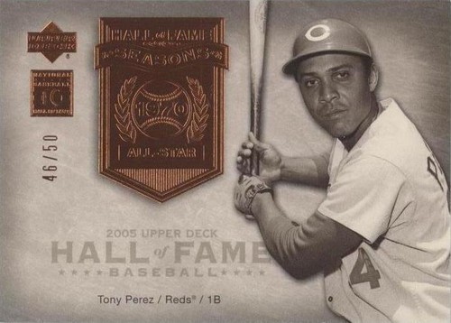 2005 Upper Deck Hall of Fame - Tony Perez #HFS-TP1