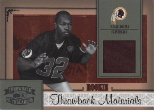 2005 Donruss Throwback Threads Carlos Rogers #207