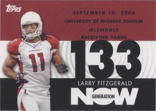 2007 Topps Larry Fitzgerald #GN-LF2