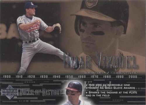 2002 Upper Deck Piece Of History - Omar Vizquel #11