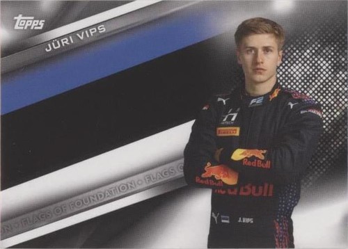 2021 Topps Formula 1 - Juri Vips #FF-JV