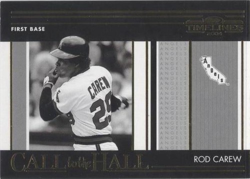 2004 Donruss Timelines - Rod Carew #CH-22