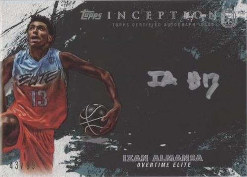 2021-22 Topps Inception OTE Overtime Elite - Izan Almansa #ISS-IA