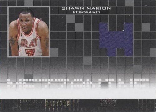 2007-08 Topps Luxury Box - Shawn Marion #MR-SM
