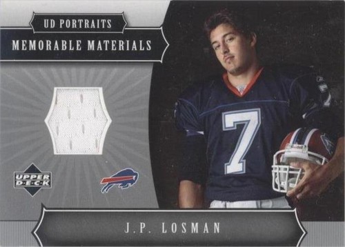 2005 Upper Deck Portraits J.P. Losman #MM-JL