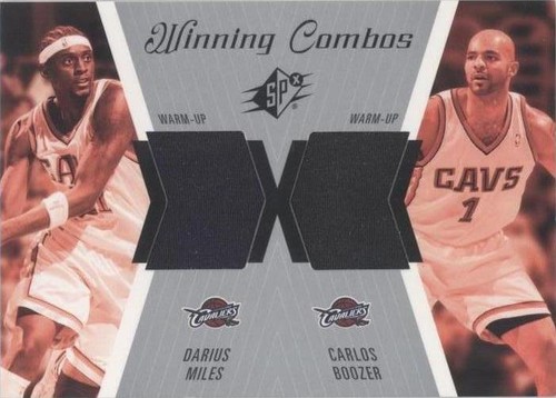 2003-04 SPx - Carlos Boozer/Darius Miles #WC30