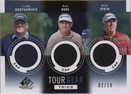 2014 SP Game Used Edition - Colin Montgomerie Hale Irwin Ken Duke #TG3-DMI