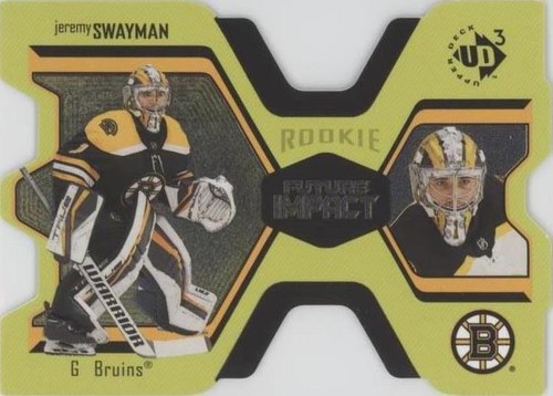 2021-22 Upper Deck Extended Series - Jeremy Swayman #UD3-37