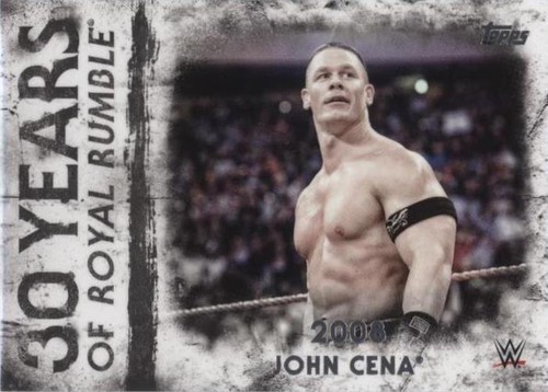 2018 Topps WWE Undisputed - John Cena #RR-17