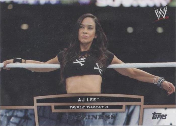2013 Topps WWE - AJ Lee #TT17-3
