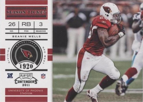 2011 Playoff Contenders Chris Wells #89