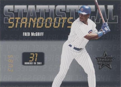 2002 Leaf Rookies & Stars - Fred McGriff #SS-9