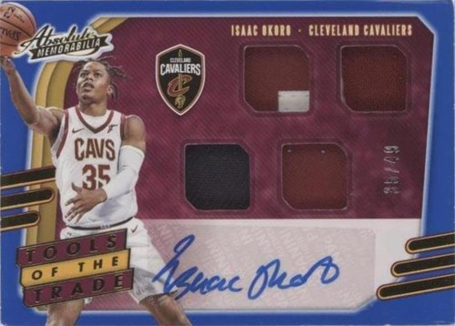 2020-21 Panini Absolute Memorabilia - Isaac Okoro #TT4-IOK