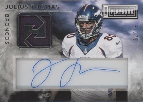 2014 Panini Playbook Julius Thomas #43