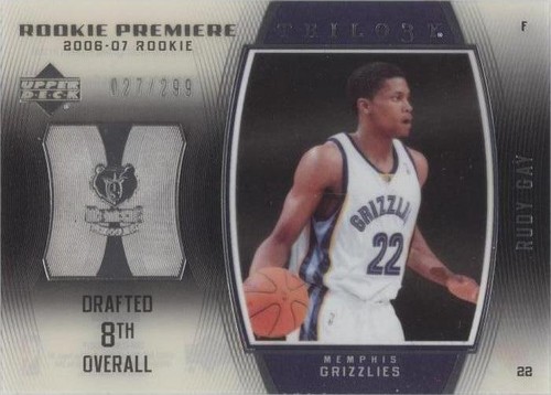 2006-07 Upper Deck Trilogy - Rudy Gay #93