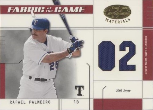 2003 Leaf Certified Materials - Rafael Palmeiro #FG-94