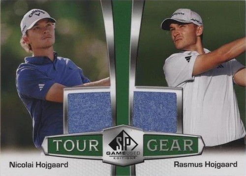2024 SP Game Used - Nicolai Hojgaard Rasmus Hojgaard #TG2-HH