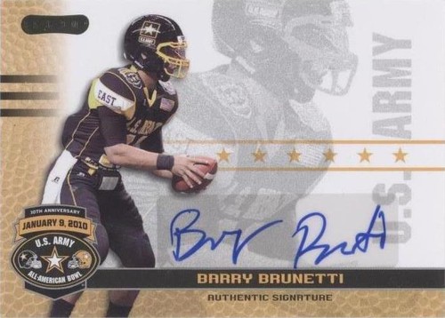 2010 Razor U.S. Army All-American Bowl Barry Brunetti #BA-BB1