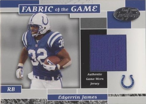 2002 Leaf Certified Edgerrin James #FG 45
