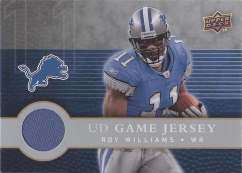 2008 Upper Deck First Edition Roy Williams #FGJ-RW