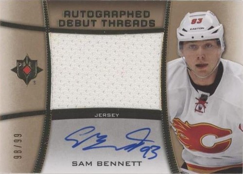 2015-16 Upper Deck Ultimate Collection - Sam Bennett #ADT-SB