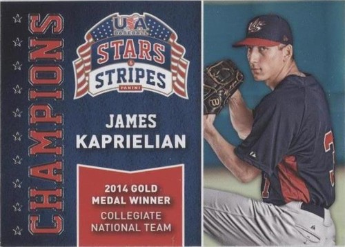 2015 Panini Stars and Stripes - James Kaprielian #13