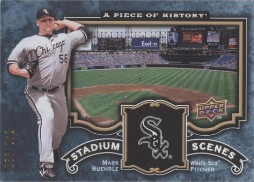 2009 Upper Deck A Piece of History - Mark Buehrle #SS-MB
