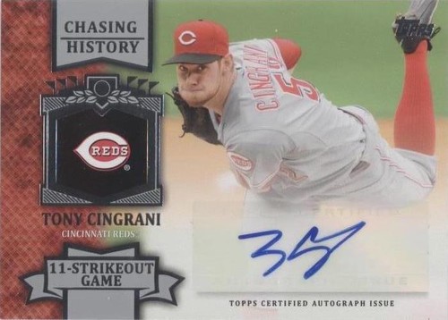 2013 Topps - Tony Cingrani #CHA-TC