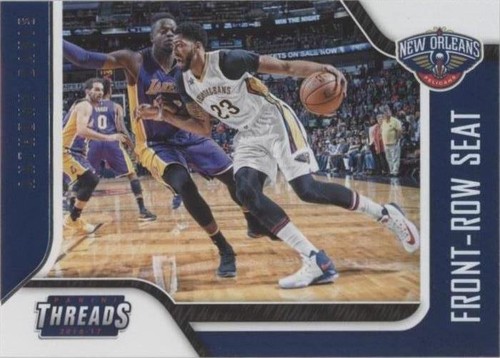 2016-17 Panini Threads - Anthony Davis #12
