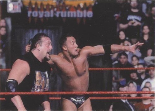 2000 Comic Images WWF Rock Solid - The Rock #43