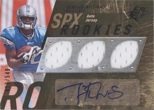 2009 SPx Derrick Williams #103