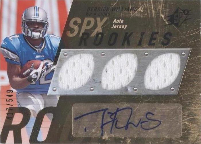 2009 SPx Derrick Williams #103