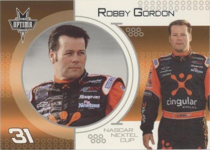 2004 Press Pass Optima - Robby Gordon #7