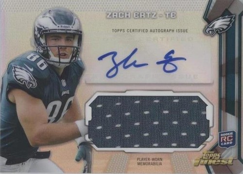 2013 Topps Finest Zach Ertz #AJR-ZE
