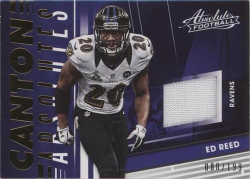 2018 Panini Absolute Ed Reed #CA-ER