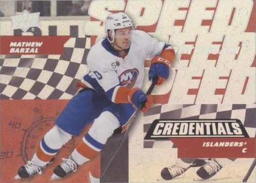 2022-23 Upper Deck Credentials - Mathew Barzal #SG-3