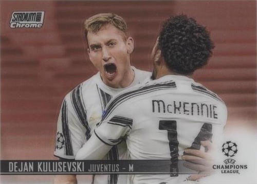2020-21 Topps Stadium Club Chrome UCL Dejan Kulusevski #14