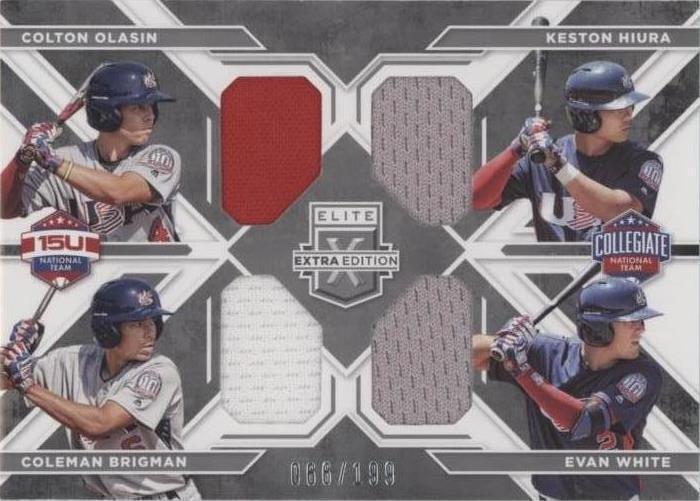 2016 Panini Elite Extra Edition - Coleman Brigman Colton Olasin Evan White #4