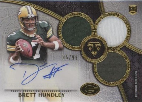 2015 Topps Triple Threads Brett Hundley #111