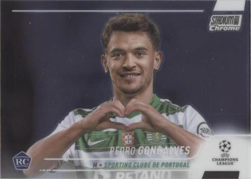2021-22 Topps Stadium Club Chrome UCL Pedro Goncalves #34